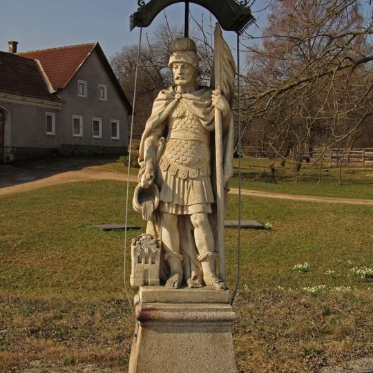 Figurenbildstock hl. Florian