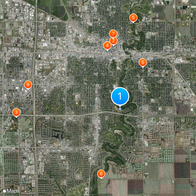 Fargo–Moorhead Map