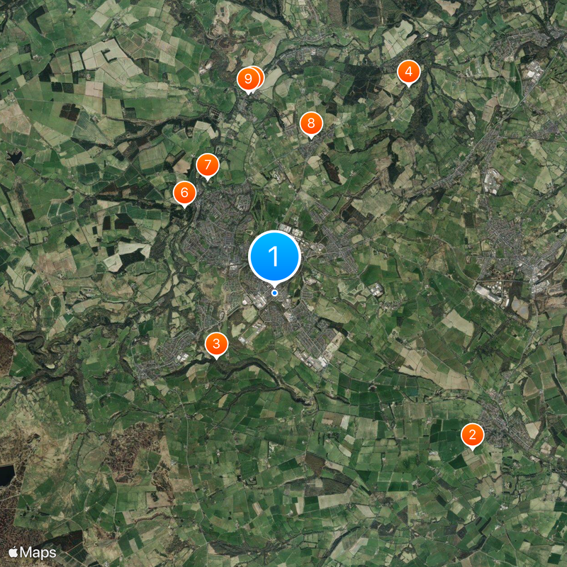 Consett Map
