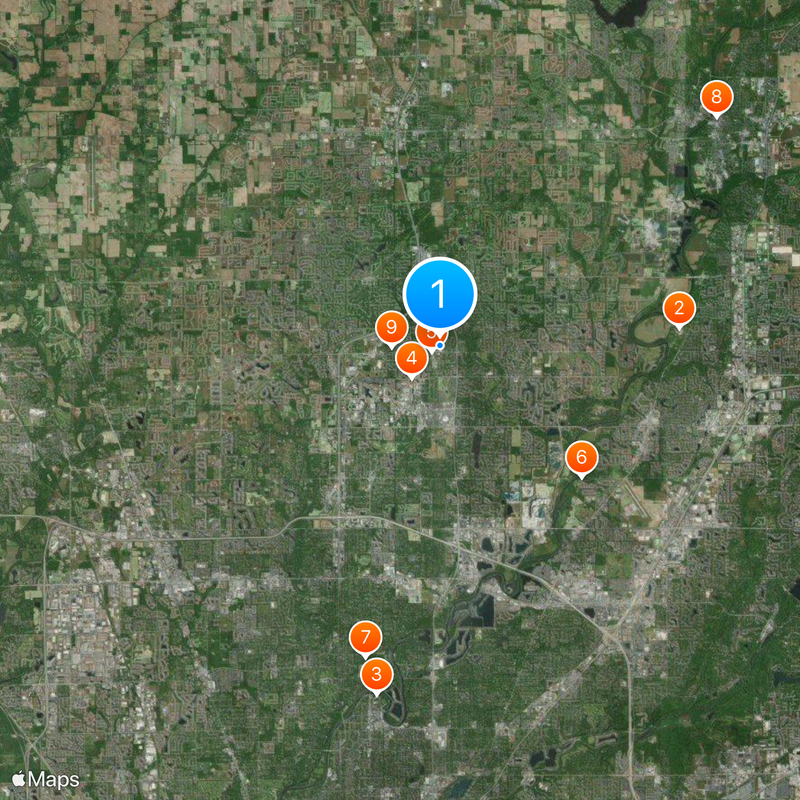 Carmel High School Map