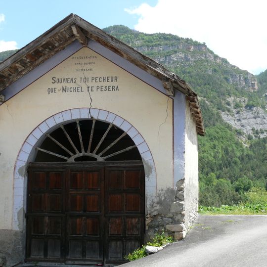 Chapelle Saint-Guilhem de Saint-Martin-d'Entraunes