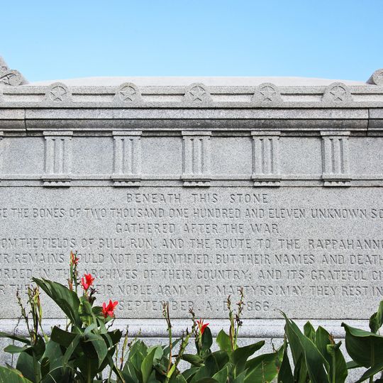 Civil War Unknowns Monument