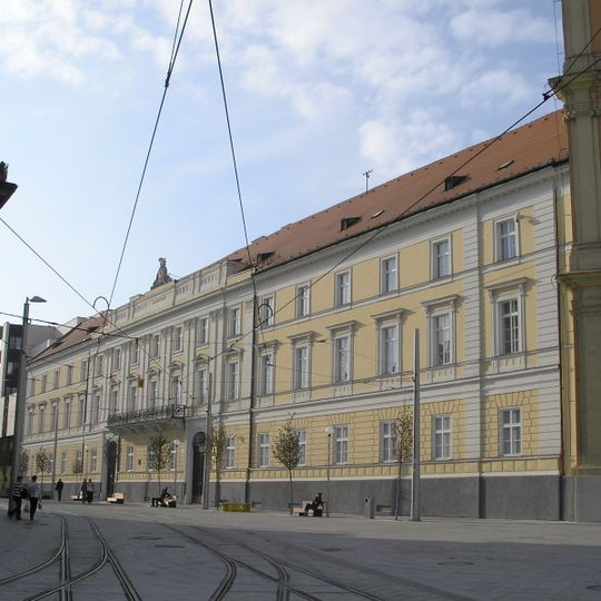 Historisches Gebäude des Slowakischen Nationalrates