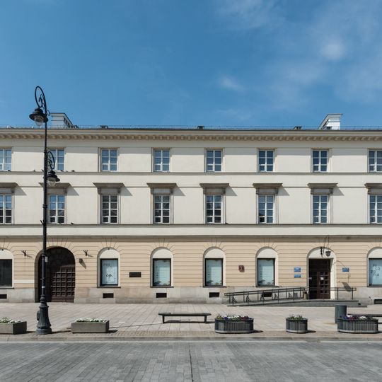 Kamienica z oficyną , ob. Wydział Dziennikarstwa i Nauk Politycznych UW