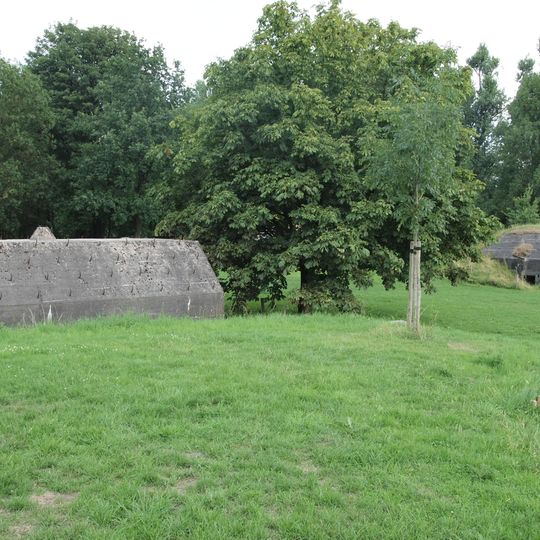 Fort aan de Klop, vier groepsschuilplaatsen