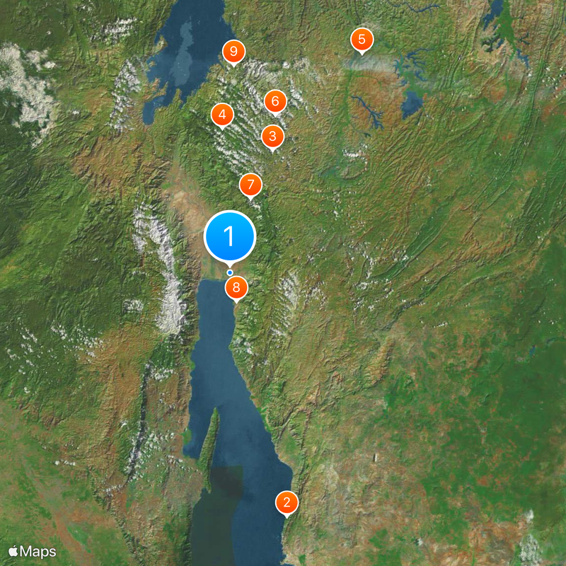 Bujumbura International Airport Map