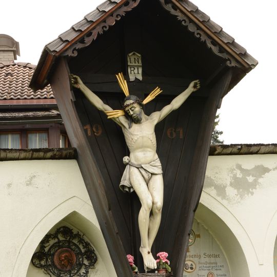 Friedhofskreuz Oberlienz