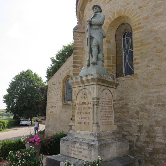 War memorial of Champlecy