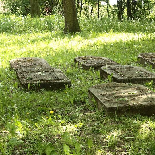 Cmentarza żydowskiego, obecnie park miejski