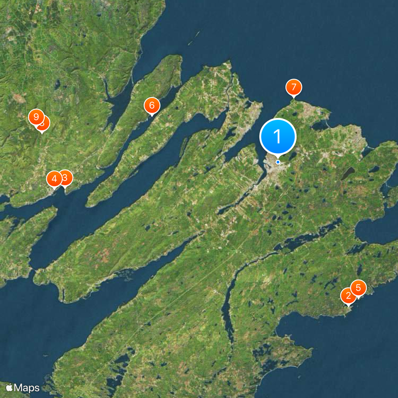 Cape Breton Mapa