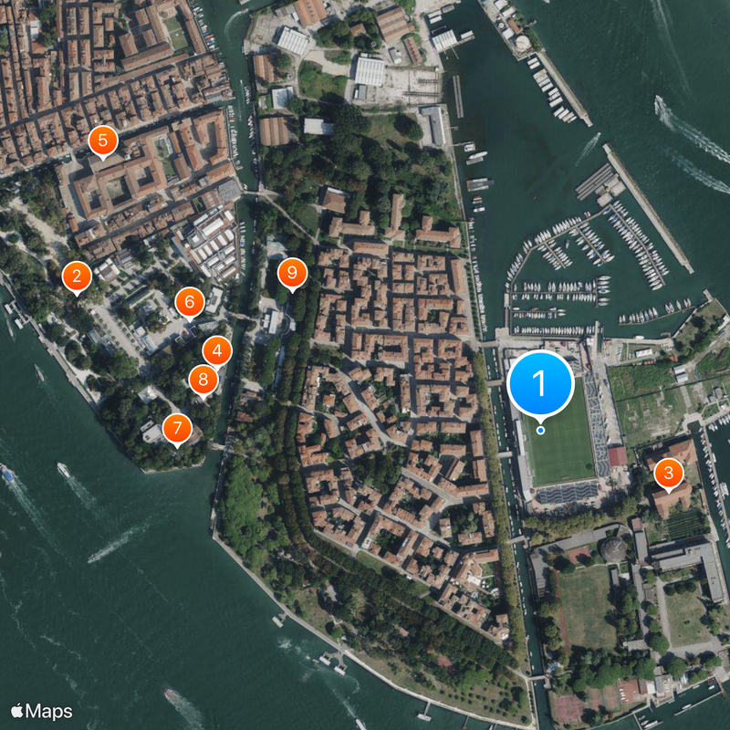 Stadio Pierluigi Penzo Map