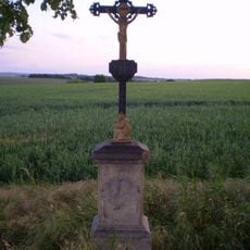 Pamětní kříž severně od Strojetic u Podbořan