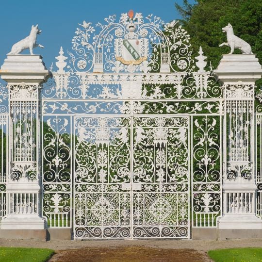 Chirk Castle Gates, Screen And Piers