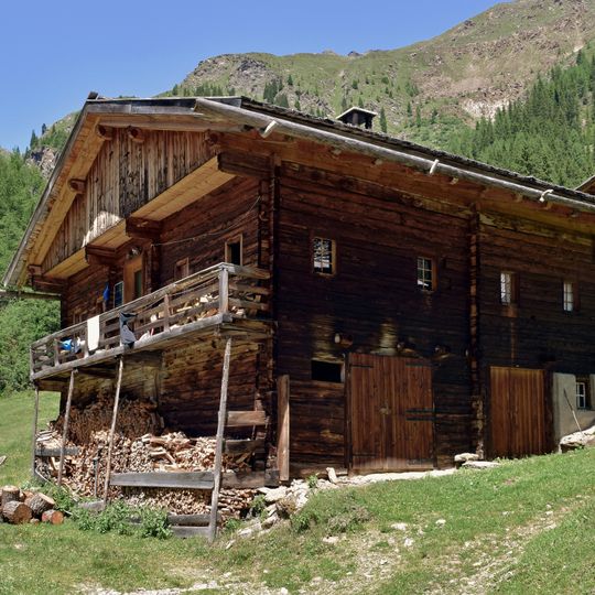 Almhütte vulgo Groß-Bachlet