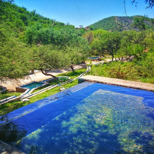 Agua Caliente thermal waters