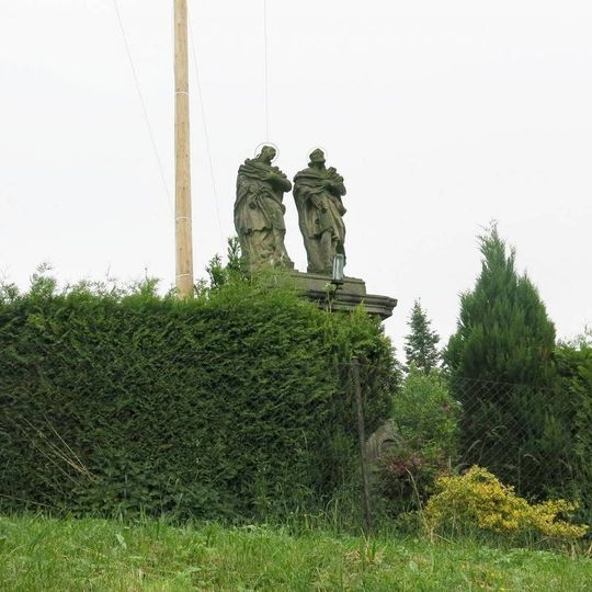 Sousoší svatých Jana a Pavla