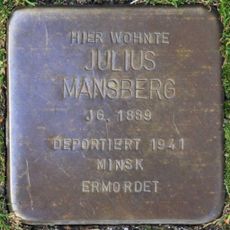 Stolperstein für Julius Mansberg