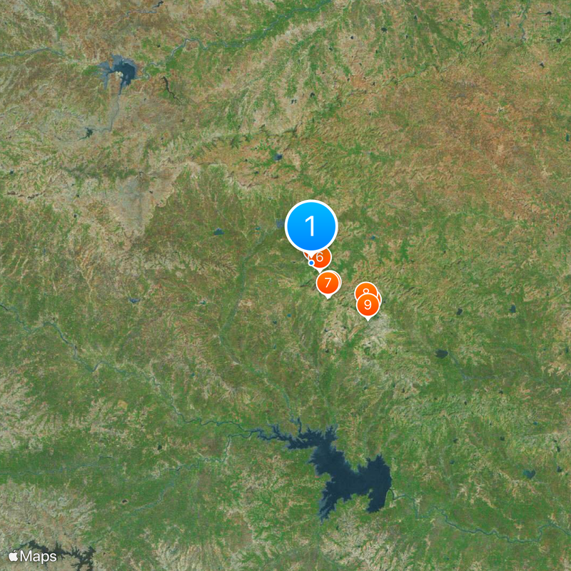 Grishneshwar temple Mapa