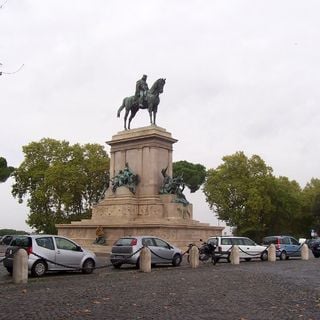 Monumento equestre dedicato a Giuseppe Garibaldi al Gianicolo