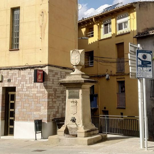 Font de la carretera de Vic