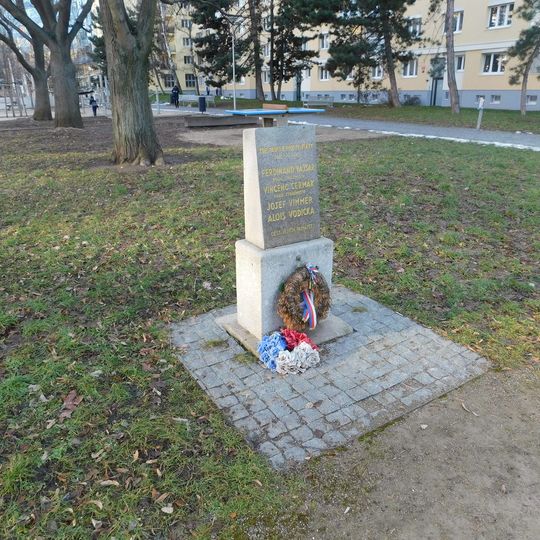 Pomník obětem Pražského povstání na Balabence