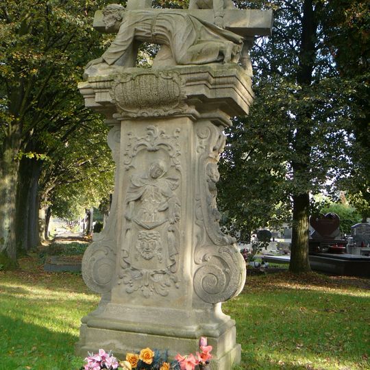 Sousoší Krista klesajícího pod křížem