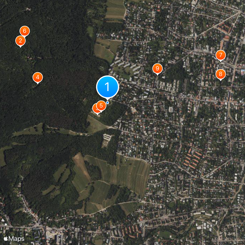 Chiesa di Wotruba Mappa