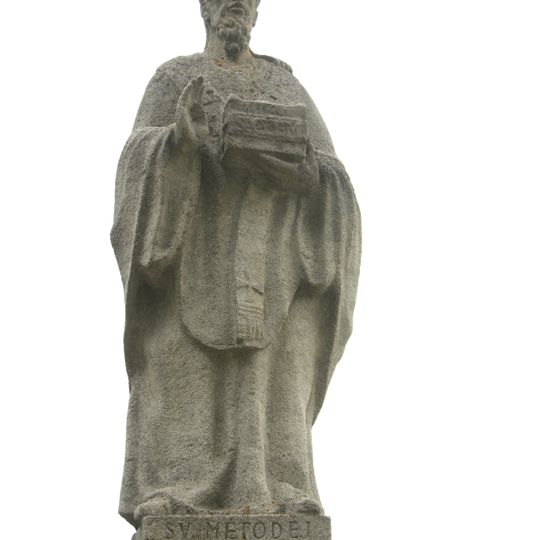 Socha sv. Metoděje v Hlubokých Mašůvkách