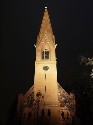 At night 0