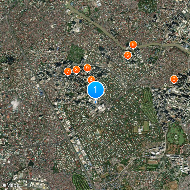 Glorietta Map