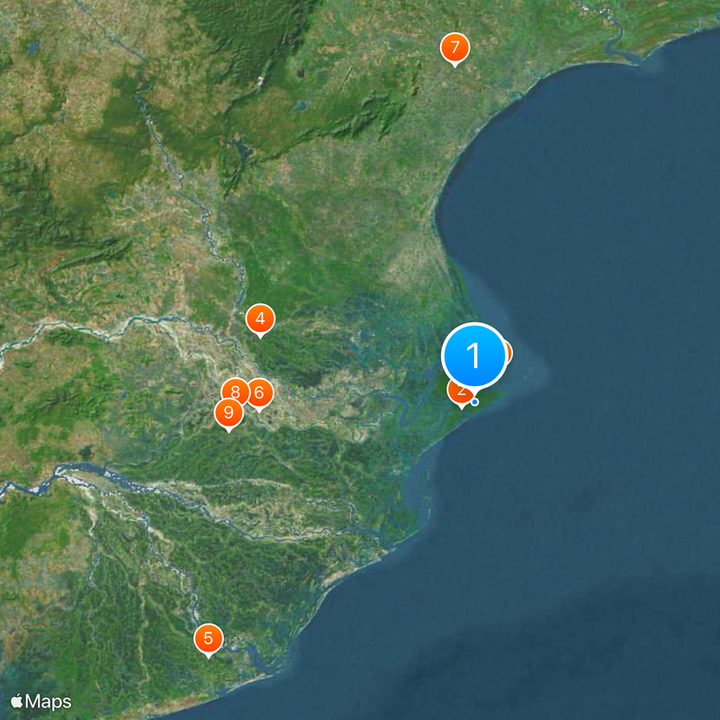 Bhitarkanika National Park Map