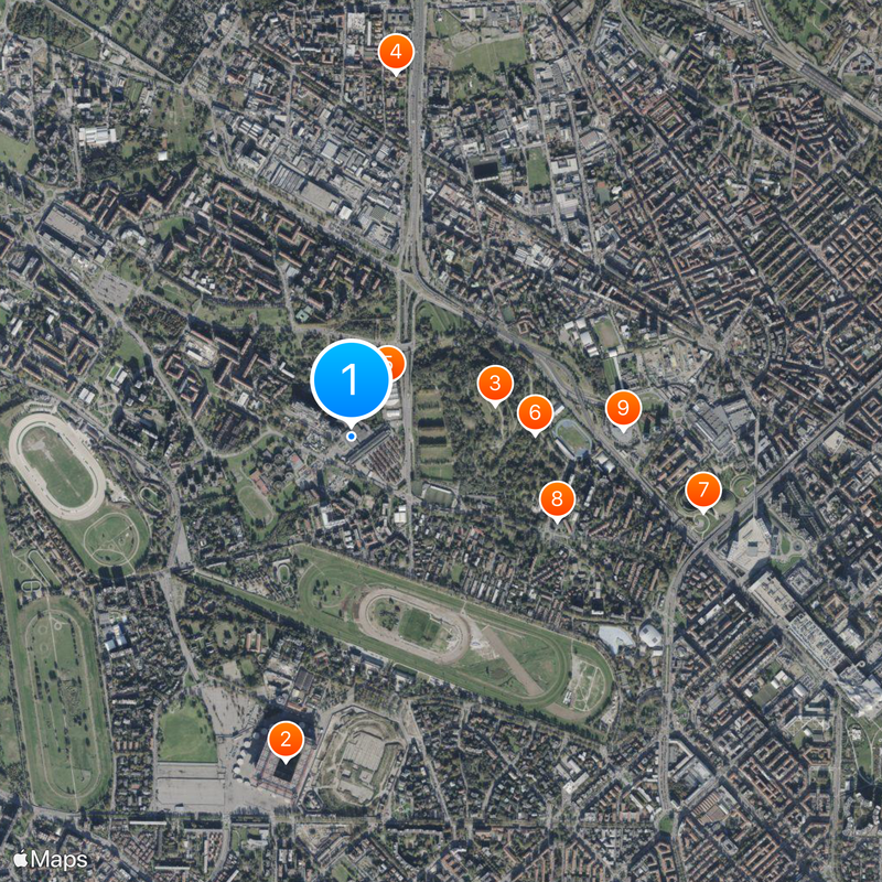 Lampugnano Map