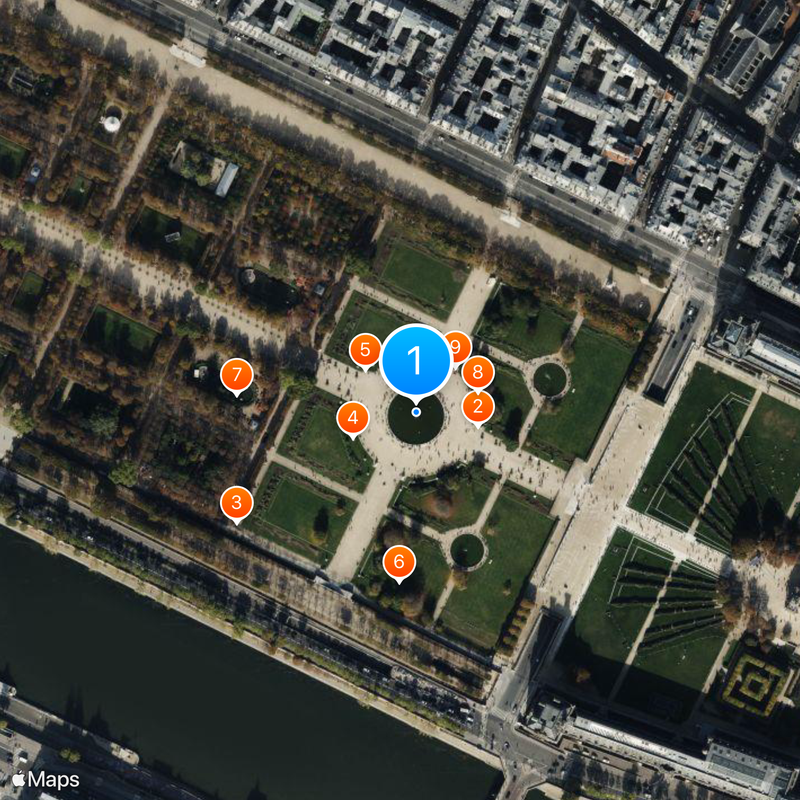 2024 Summer Olympics cauldron Mappa