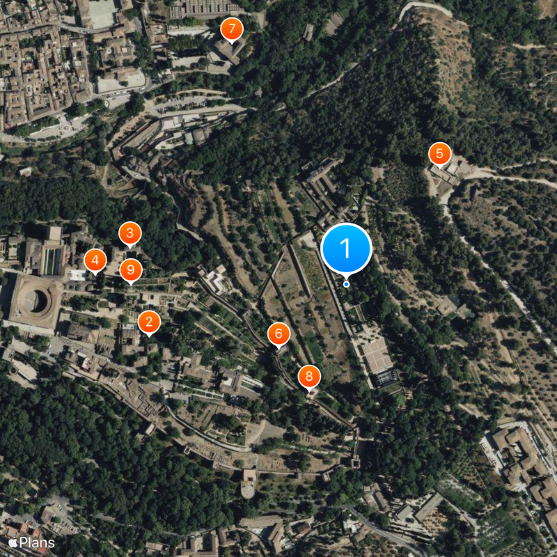 Generalife Carte
