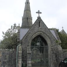 Lych-gate And Churchyard Wall At The Church Of St Twrog