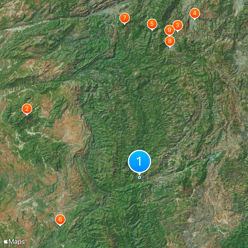 Wa State Map