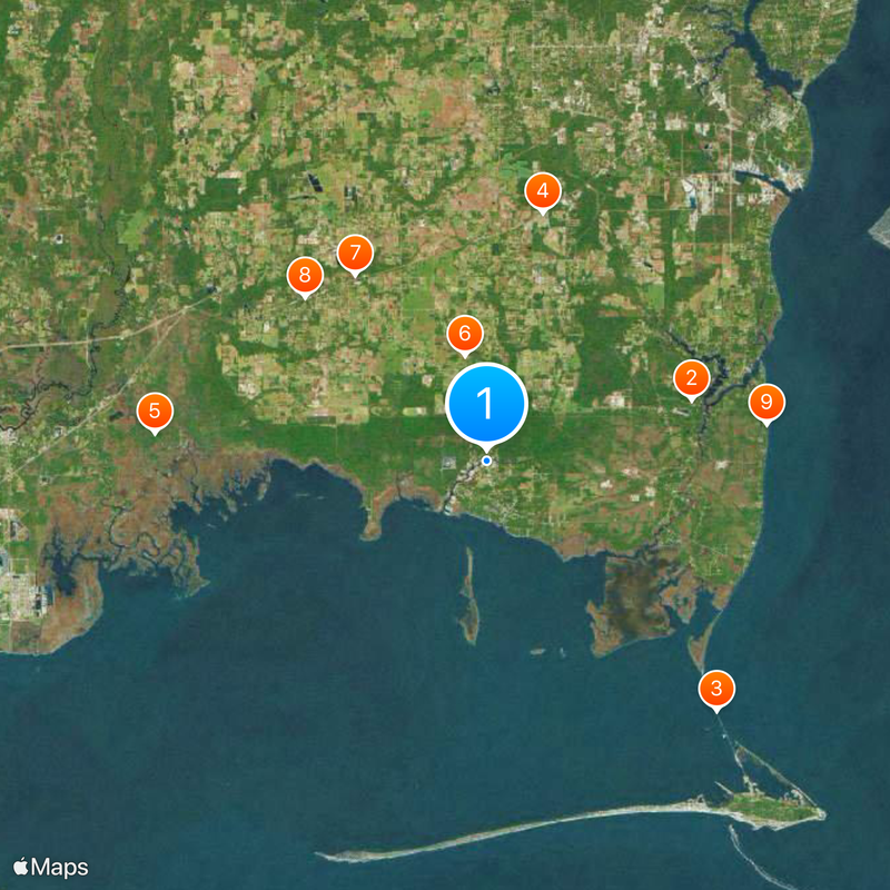 Bayou La Batre Map