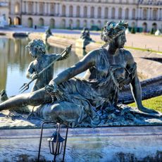 Nymphe et enfant au trident