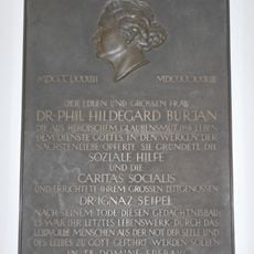 Gedenktafel für Hildegard Burjan