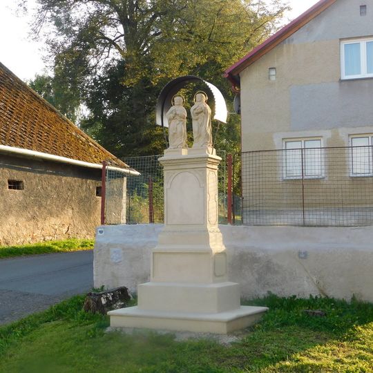 Sousoší sv. Josefa a sv. Františky