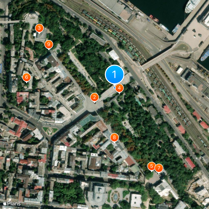 Escalier du Potemkine Carte