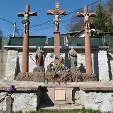 Golgota, súsošie veľkej Kalvári, kríž s korpusom I.