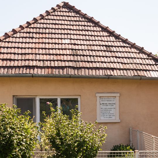 Dom mjr. Pavloviča, dom pamätný