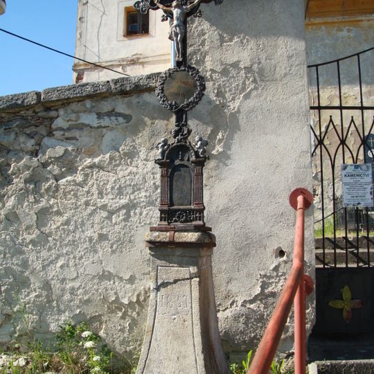 Wayside cross near Chapel of Saint Catherine