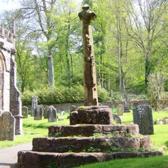 Churchyard cross immediately south of Holy Ghost Church