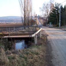 Railway bridge over the Svinařský potok in Všeradice