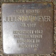 Stolperstein à la mémoire de Julius Noah Meyer