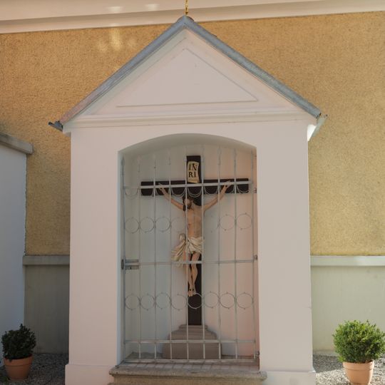 Nischenbildstock mit Kruzifix Pöchlarn