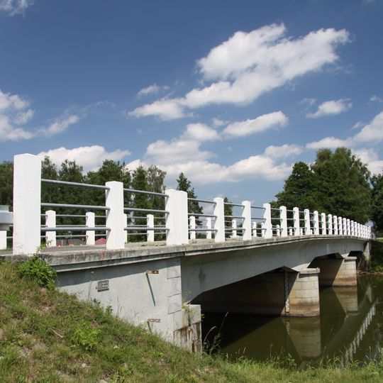 Bridge over the Lužnice in Lužnice