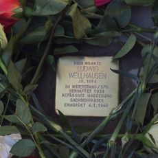 Stolperstein dedicated to Ludwig Wellhausen